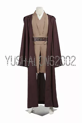 Star Wars Episode Mace Windu Jedi Knight Cosplay Costume Halloween Costume... • $153.92