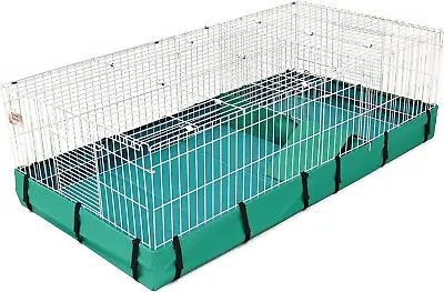 Guinea Habitat Plus Guinea Pig Cage By Midwest W/ Top Panel 47L X 24W X 14H Inc • $102.99