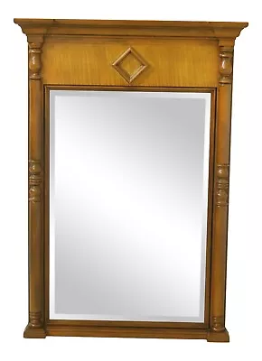 L52514EC: Milling Road By BAKER Beveled Glass Empire Mirror • $565