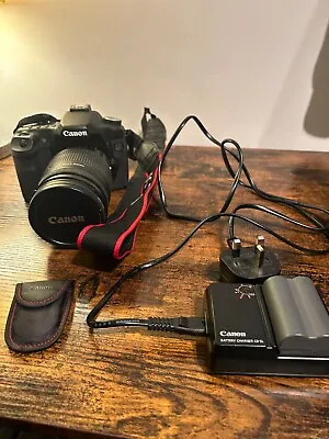 Canon EOS 50D 15.1MP Digital SLR Camera - Black (Kit W/ EF IS 18-200mm Lens) • £290
