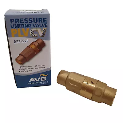 Jayco AVG 350kPa Inbuilt Check Valve Pressure Limiting Valve For Caravan RV Reg • $52