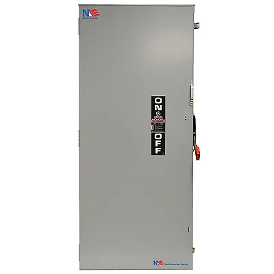 SFTYSW-800A-TC72367R  Safety Switch Fusible Disconnect 800 Amp NEMA 3R   • $6740.80