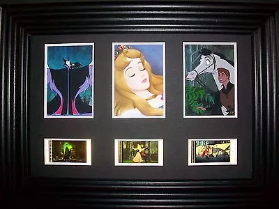 SLEEPING BEAUTY Framed Trio Movie Film Cell Memorabilia Collectible Gift Cinema • $49.95