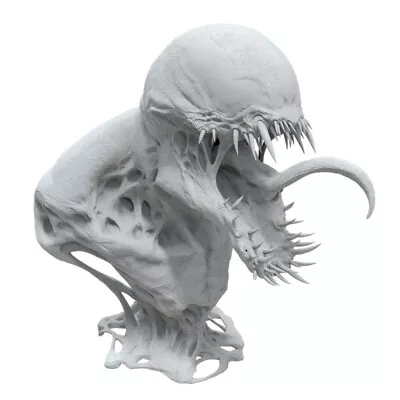 50mm Resin Figure Model 3D Printing Of Monster Venom Bust In Film And Television • $19.39