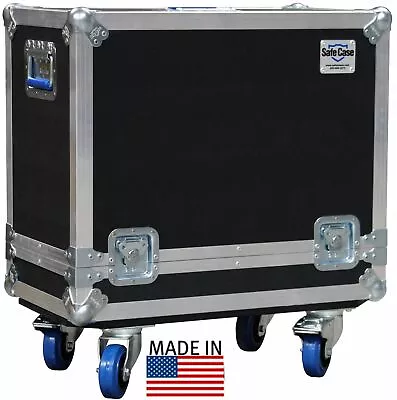 ATA Safe Case Vox AC30S1 30W 1x12 Combo W/ Free 4  Locking Casters 3/8  HD • $496.80