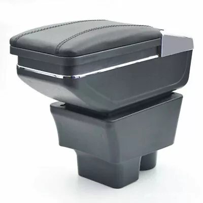 Armrest Arm Rest Centre Console Box Rotatable For Skoda Fabia MK 2 II 07 - 14 • $48.49