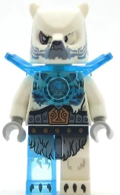 LEGO Legends Of Chima Minifigure Iceklaw - Armor (Genuine) • $66.42