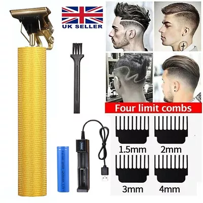 Mens Hair Clippers Trimmers Shaver Machine CordlessBeard Electric Professional • £6.49