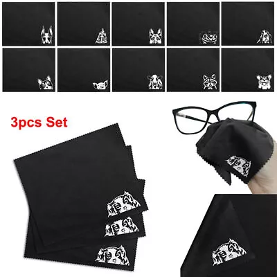 3pcs Microfiber Cleaning Cloth Soft For Camera Len Screen Eyeglass Sunglasses • $6.99