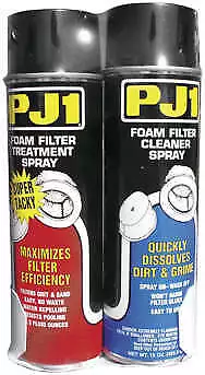 PJ1 Foam Filter Care Kit Motorcycle Oils/Chemicals 15-202 53-6129 3704-0024 • $30.58