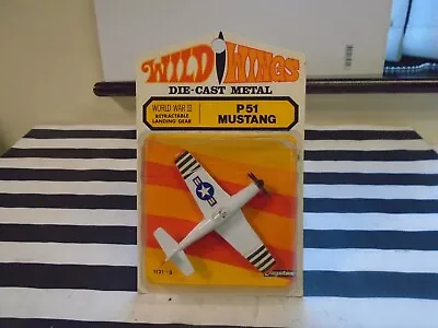 Cragstan 1968 Wild Wings P51 MUSTANG Diecast Metal PLANE Model OLD SHOP STOCK! • $16.41