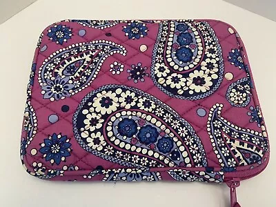 Vera Bradley Tablet Sleeve Case Small Boysenberry Purple • $9