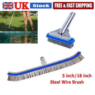 5/18 Inch Strong Cleaning Brush Steel Wire Swimming Pool Cleaning Brush AU • £11.39