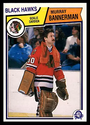1983 O-PEE-CHEE Murray Bannerman #97 Chicago Blackhawks NHL Hockey Base Set  • $2.59