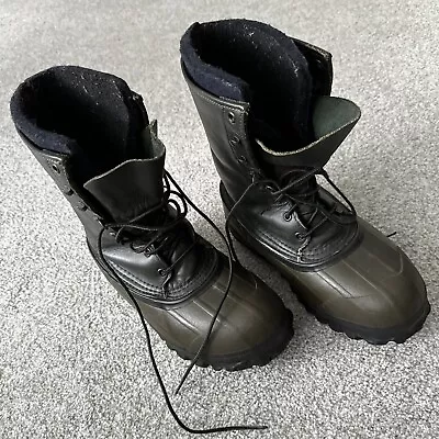 LACROSSE MEN'S ICEMAN WINTER SNOW BOOTS - Fiberglass Shank - Size 8 • $59.99