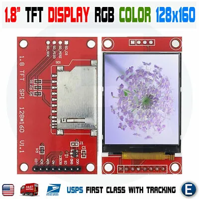 1.8 Inch TFT Display Module ST7735S 128x160 QVGA Arduino 128*160 Lcd 1.8  RGB • $7.10