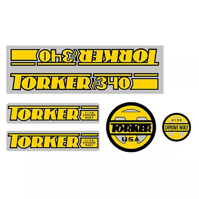 Torker - 340 Decal Set - Old School Bmx • $66