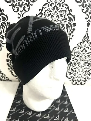 EA7 Emporio Armani Mens/Boys Visibility Beanie /Grey Hat • £34.99