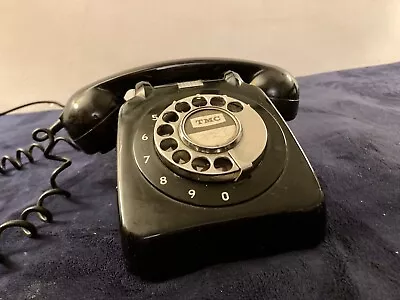 GPO  CHROME DIAL TELEPHONE   1970’s TMC • £24.95