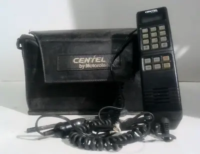 $62.99 • Buy VINTAGE Centel Motorola Cellphone Car Phone Mobile Brick Not Tested FOR PARTS