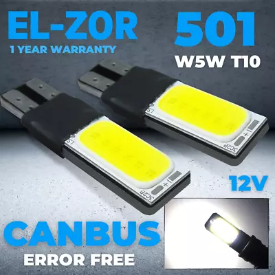 £3.94 • Buy For Ford Mondeo MK3 Led Xenon White 2000-07 ST 2.0 Front Canbus Side Light Bulbs