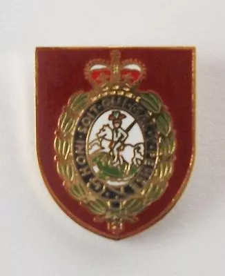 Royal Regiment Of Fusiliers Lapel Pin Or Walking Stick Mount • £6