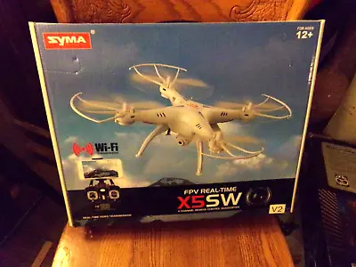 Syma X5sw 2.4g 6-axis Wifi Real Time Rc Helicopter Rc Drone Quadcopt • $44.99