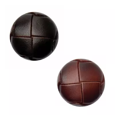 Football Buttons Leather Look Shank Back Nylon Coat Jacket Duffle 18mm To 25mm • £2.20