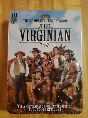 The Virginian: Season 1 (DVD 2010 10-Disc Set Tin Case) • $24.99