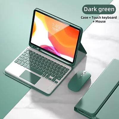 Touchpad Keyboard Case Cover W/ Mouse For IPad 10/9/8/7th Gen Air 5/4 Pro 10.9  • £31.99