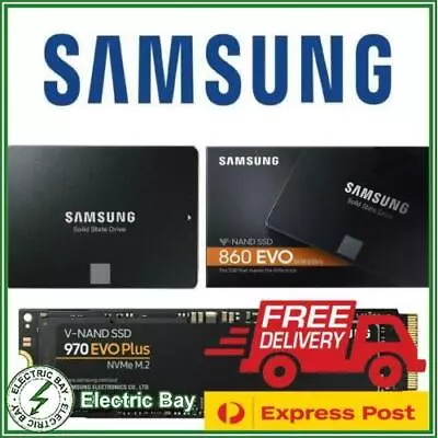 Samsung SSD 1TB 500GB 2TB 980 970 EVO PLUS M.2 NVMe PCIe 2.5  SSD 860 EVO  • $77