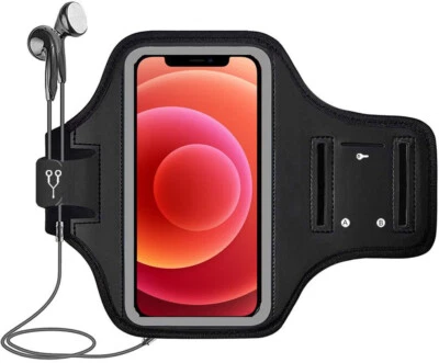 $20.89 • Buy For IPhone 12/Mini/11/Pro/Max/XR/8Plus, Sport Armband With Fingerprint ID Access