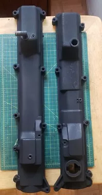 98-05 Lexus IS300 GS300 SC300 Wrinkle Black Valve Cover Pair OEM 2JZGE VVTI Kit  • $140