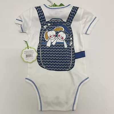 Vera Bradley Baby Boy Bodysuit In Bayou Waves 0-3 Months • $16.99