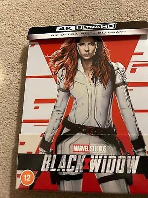 Marvels Black Widow - (4K Ultra HD + Blu-Ray) Steelbook • £5