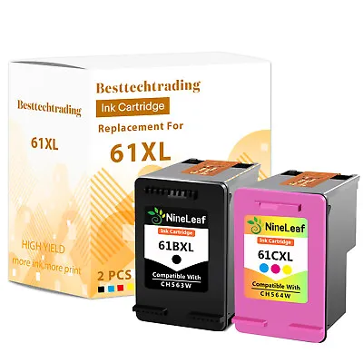 61XL Refilled Print Cartridge Black & Color Ink For HP Deskjet 3510 3511  • $19.98