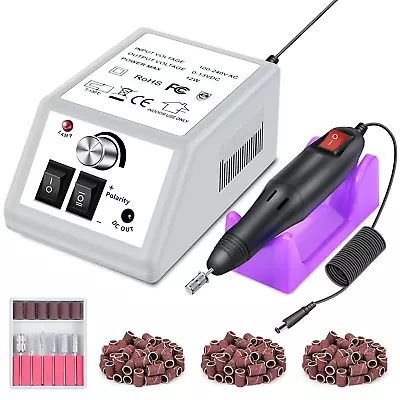 Professional Electric Nail Drill Machine Nails File Electric Nail Drill Kit Low  • $31.12