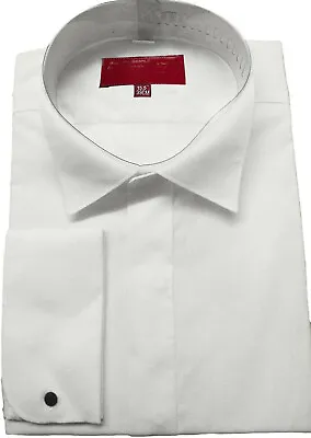 Men's White Victorian Wing Collar Dress Shirt Double Cuff - 14.5  - 23  • $29.32