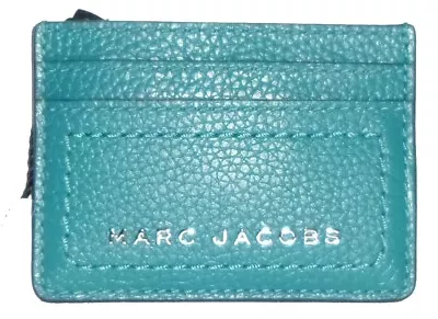 MARC JACOBS Cathey Spice Multi Leather Zip Card Holder Mini  Wallet NWT • $35