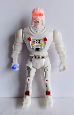 DARTH VADER Star Wars Bootleg White Funtastic Robot Spacebot Action Figure RARE • $49.94