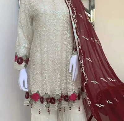 £89.99 • Buy Indian Pakistani Wedding Party Wear Dress 