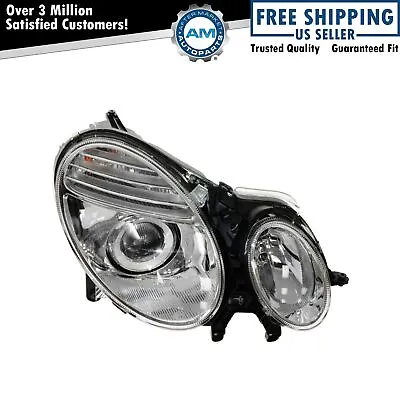 Right Headlight Headlamp 2118203461 For 2007-2009 Mercedes Benz E Series • $92.60