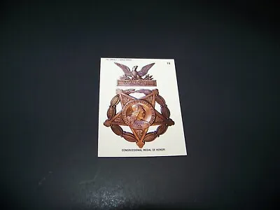  Medal Of Honor Desert Storm Sticker #19 1991   • $7.25