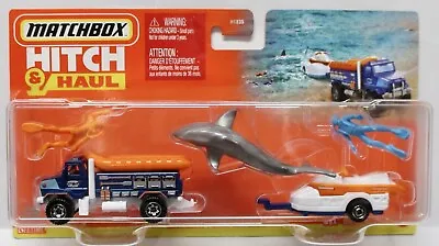 2023 Matchbox Hitch & Haul H Case Rapids Rescue Jet Ski & Trailer Ocean Rescue • $9.59