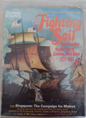 $9.99 • Buy SPI Strategy & Tactics #85 Fighting Sail Unpunched