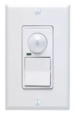 💥Leviton 6780-W Motion Activated Light Control 1 Pole Occupancy Sensor Switch • $21.99