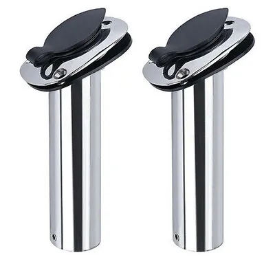 2 Pcs Stainless Steel Fishing Rod Holder Fit For Kayak Boat Or Yacht. • £24.99