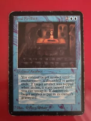 Mtg 2p - Steal Artifact - Alpha - Very Good - Magic The Gathering • $45