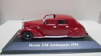 1936 Neighbor C28 Dark Red Classic Cars 1:43 Altaya Ixo • $22.72