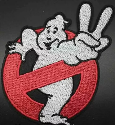 GHOSTBUSTERS 2 Movie Logo Iron-on Embroidered Patch HIGH-QUALITY! 3.5  Stay-puft • $3.98